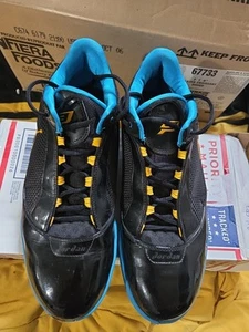 Used Jordan CP3 BLUE/BLACK/yellow IN a Shoe Size 12 No Box - Picture 1 of 8
