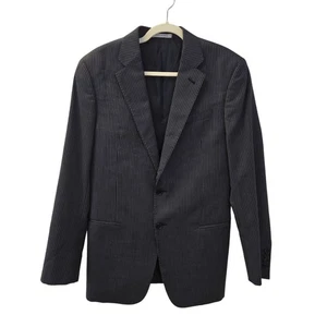 Giorgio Armani Collezioni 100% Wool Two Button Pinstripe Sport Coat Size 40R - Picture 1 of 8