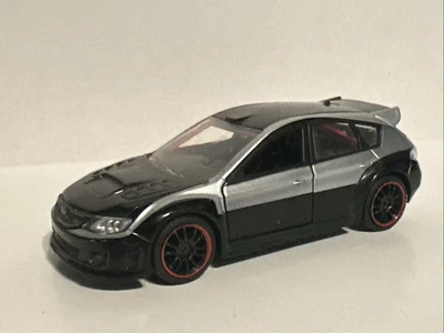 Jada Fast & Furious BRIAN’S 2008 SUBARU IMPREZA  WRX STI  1:32 Scale Gray/Black - Image 1 of 4