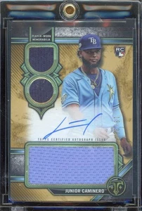 2024 Triple Threads Junior Caminero Jersey Auto 19/35 RC - Picture 1 of 2