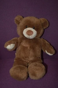 Peluche Build A Bear 16" piel marrón peluche BAB retirado K4 - Imagen 1 de 4