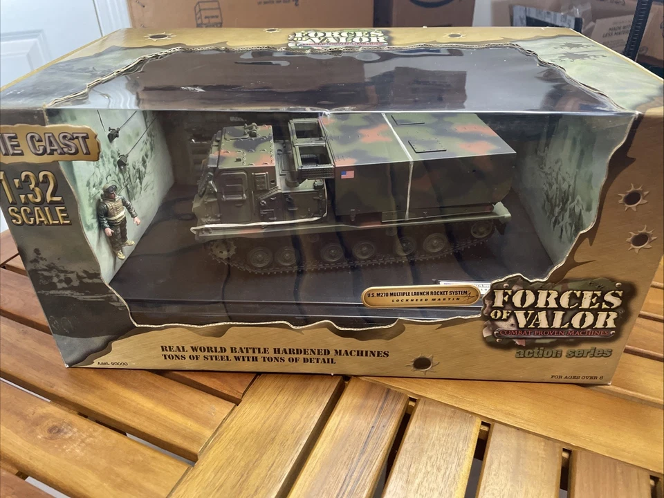 Forces of Valor Unimax U.s. M270 Multiple Launch Rocket System 1 32
