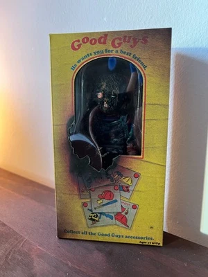 Charred Chucky Doll (Child's Play) - NECA/Scream Factory - SEALED/NEW/MINT - Image 1 of 4