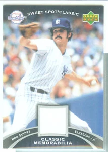 Ron Guidry NY Yankees 07 Sweet Spot Classic Pants Card - Picture 1 of 1