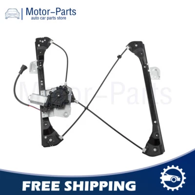 Regulador de ventana eléctrica delantero izquierdo con motor para Pontiac Grand Am 1999-2005 sedán Foto 1 de 4
