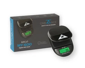MINI DIGITAL POCKET SCALES DJ 0.01G x 100G/0.1G x MY 600G ACCURACY CAPACITY UK - Picture 1 of 8
