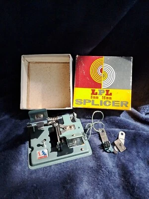 Empalme de película vintage de cinematografía LPL 8 mm 16 mm en caja muy buen estado Foto 1 de 4