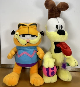 Garfield & Odie Easter Plush Stuffed Toys by Play-By-Play - Picture 1 of 21