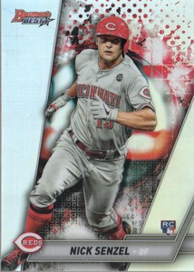 2019 Bowman's Best Baseball Refractor Parallel #12 Nick Senzel