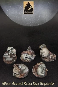 40 mm HARZBASEN ANTIKE STATUEN - Bild 1 von 3