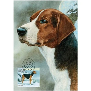 Fox Hare Hunting Finland Hound Dog Aland Finland Mint Maxi FDC 2015 - Picture 1 of 1