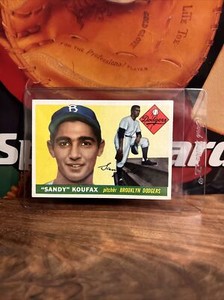 1955 Topps Set-Break #123 Sandy Koufax RC VG-VGEX  Centered And Amazing Color