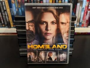 Homeland: The Complete Third Season (DVD, 2015, 4-Disc Set)