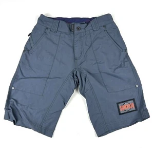 Sombrio Groms Bike Shorts NWT Sz Youth 14 (Large) Gray Cycling 11" Inseam - Picture 1 of 8