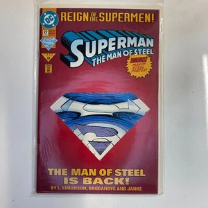 Comic Book Superman The Man of Steel 22 - Picture 1 of 2