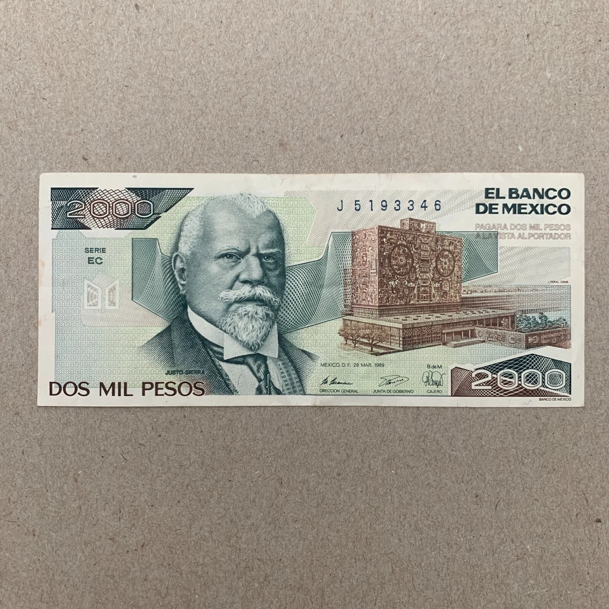 1989 Mexican Paper Money for sale | eBay