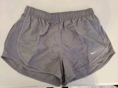 Nike Women's Tempo Dri-Fit Running Shorts, Gray Sz Extra Large XL Authentic - Image 1 of 4