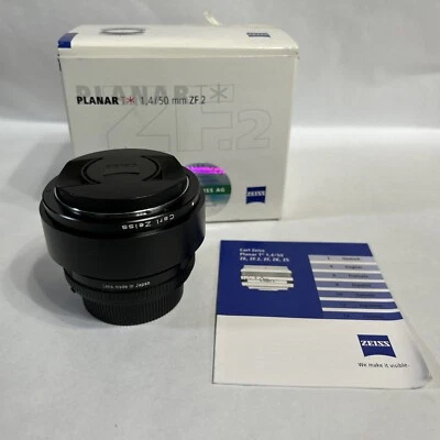 Carl Zeiss PLANAR T* 1.4/50mm ZF.2 Lens - Image 1 of 4