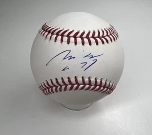 Chicago Cubs Seiya Suzuki Firmado Oficial Grandes Ligas Béisbol - Imagen 1 de 7