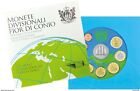 San Marino 2008 Official Euro Proof Set 9 Coins Silver 5? Perfect Condition