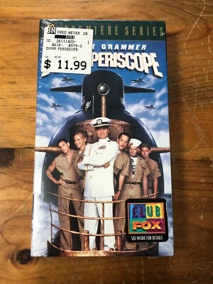 Down Periscope (VHS, 1996, 20th Century Fox) Kelsey Grammer New Sealed Watermark Foto 1 de 3