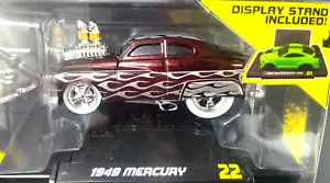 1949 Mercury 1:64 Collection Burgundy Flake, M.M. Display Stand included jq - Picture 1 of 3