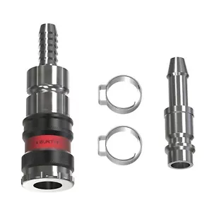 Frizione aria compressa Würth S2000 set frizione rapida + capezzolo - Foto 1 di 5