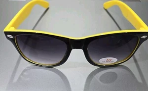 Mike's Hard Lemonade Sonnenbrille schwarz gelbes Gestell graue Gläser UV-Schutz neu - Bild 1 von 6