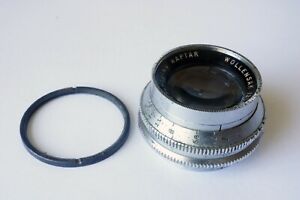Wollensak 135mm, f/4.5 Enlarging Raptar Lens with Retaining Ring USA Made as is