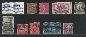 USA UNDESCRIBED CLEARANCE FINE USED STAMPS SET #7 - Bild 1 von 2
