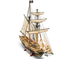Piraten Schiff Blackbeard 1:57 Holz Bausatz von Krick - Bild 1 von 2