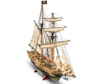 Piraten Schiff Blackbeard 1:57 Holz Bausatz von Krick - Bild 1 von 2