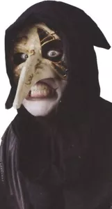 Carnivale Creeper Mask - Adult Costume Accessory - One Size - Black/Gold - Picture 1 of 1