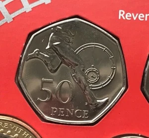 Simply Coins ~ 2004 Roger Bannister 50 Pence Münze Stempelglanz BU - Bild 1 von 3