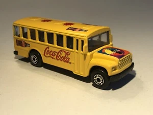 3 Zoll 1997 International School Bus Coca-Cola Edocar Diecast neuwertig lose 1/100 - Bild 1 von 5