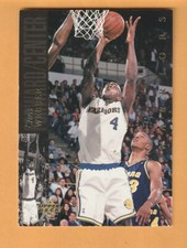Chris Webber Golden State Warriors 1993-94 Upper Deck SE #4 RC Michigan 2G