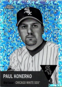 2022 Topps Platinum Anniversary #319 Paul Konerko B&W Mini Diamond Refractor - Bild 1 von 2