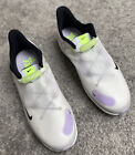 Nike UK6 US8.5 EU40 React Ace Tour Flyease Golf Shoes White Violet CW3096-125