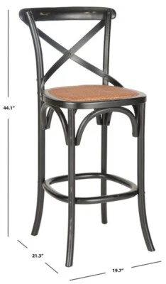 Safavieh FRANKLIN BARSTOOL, Reduced Price 2172737249 AMH9502B - Image 1 of 4
