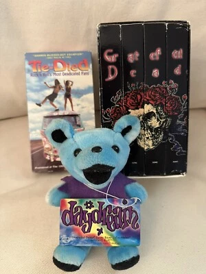 The Grateful Dead Collection Limited Edition VHS, Tie-Died, Liquid Blue Bear - Image 1 of 4
