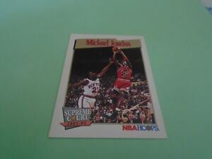 Michael Jordan 1991-92 NBA Hoops Basketball # 455  Basketball Team -