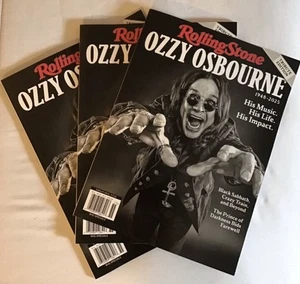 RIP~OZZY OSBOURNE 1x August 2025 ROLLING STONE Mag TRIBUTE Ed~Newsstand Fresh! - Picture 1 of 1