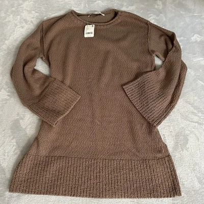 Free People Beach Melanie Sweater Tunic NWT Womens XS Caribou Supersoft Slouchy - Image 1 of 4