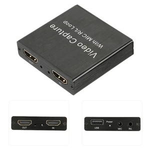 Video Card USB2.0 Loop‑Out Support 4K Electronic Equipment 0.4a NEW - Afbeelding 1 van 12