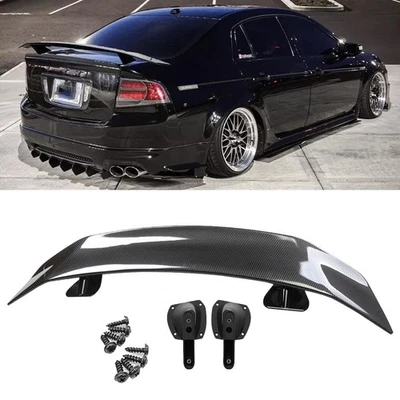 Carbon Fiber Style 46" Car Rear Trunk Spoiler Lip Wing Racing For ACURA TL Foto 1 de 4