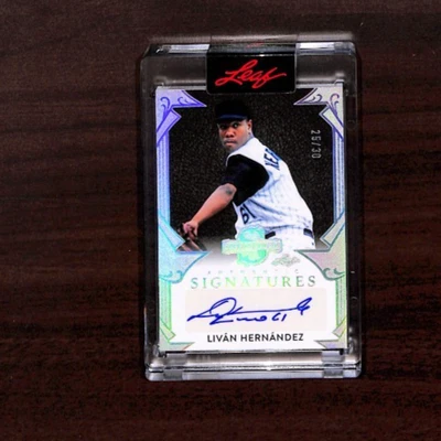 2025 Leaf Spectacular Ливан Эрнандес с автографом /30 #S-LH1 - Изображение 1 из 2