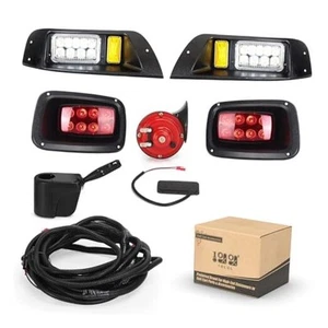 12 Volt Headlight Tail Light Kit Compatible with EZGO TXT (1996-2013) Golf - Picture 1 of 7