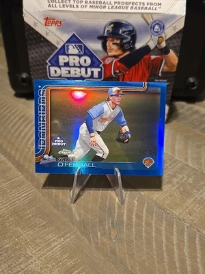 2025 Topps Pro Debut Griff O'Ferrall Blue Chrome #52/150 PDC-81 - Image 1 of 3