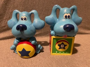 1998 Blue's Clues Nickelodeon Viacom Children's Decor Bookend Figures - Picture 1 of 14