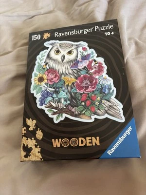 Ravensburger Wooden Puzzle 150pcs (Mysterious Owl) - Image 1 of 3